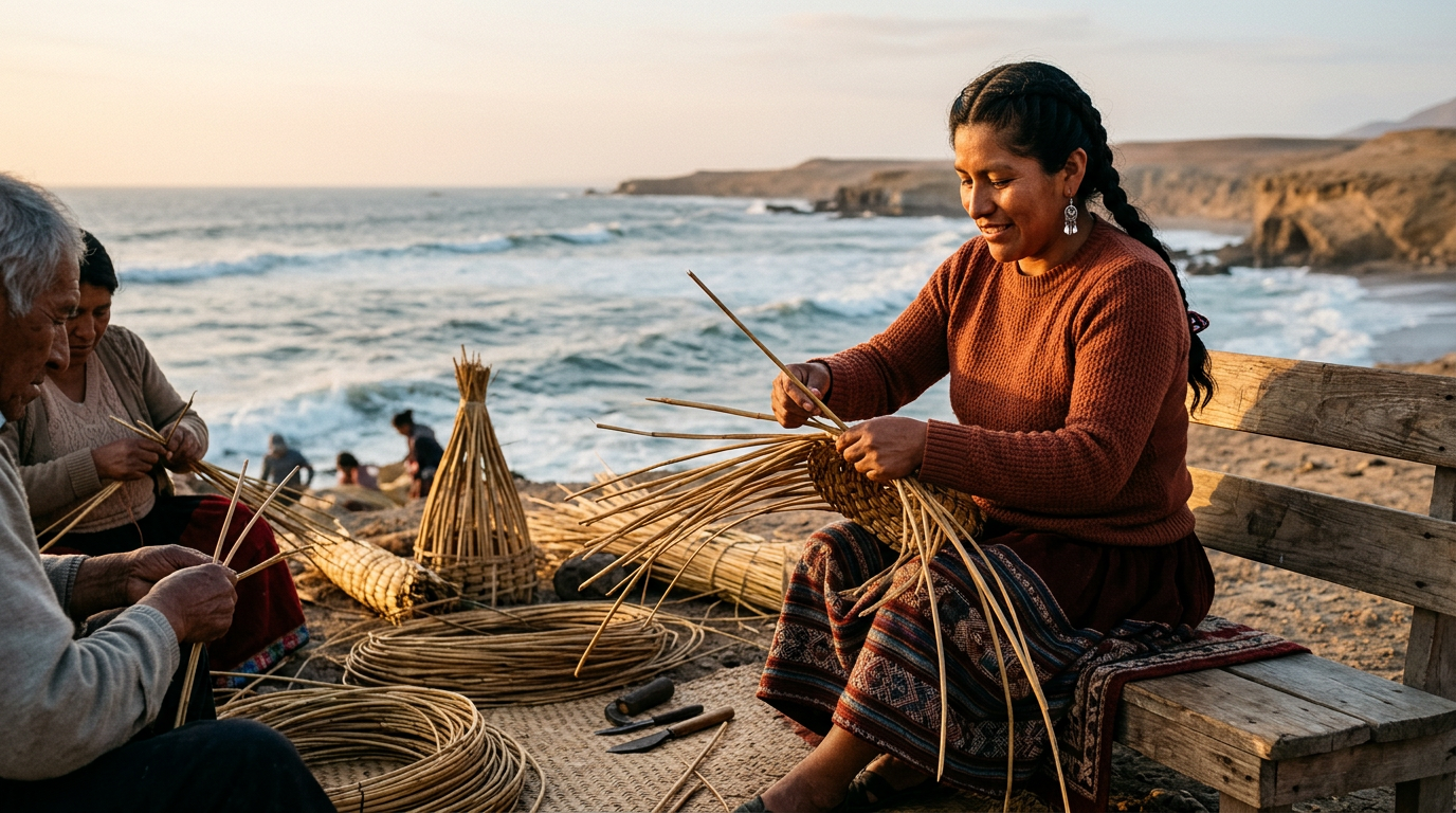 El marketing del futuro se teje con manos antiguas: la lección de lujo sostenible en las orillas de Huanchaco