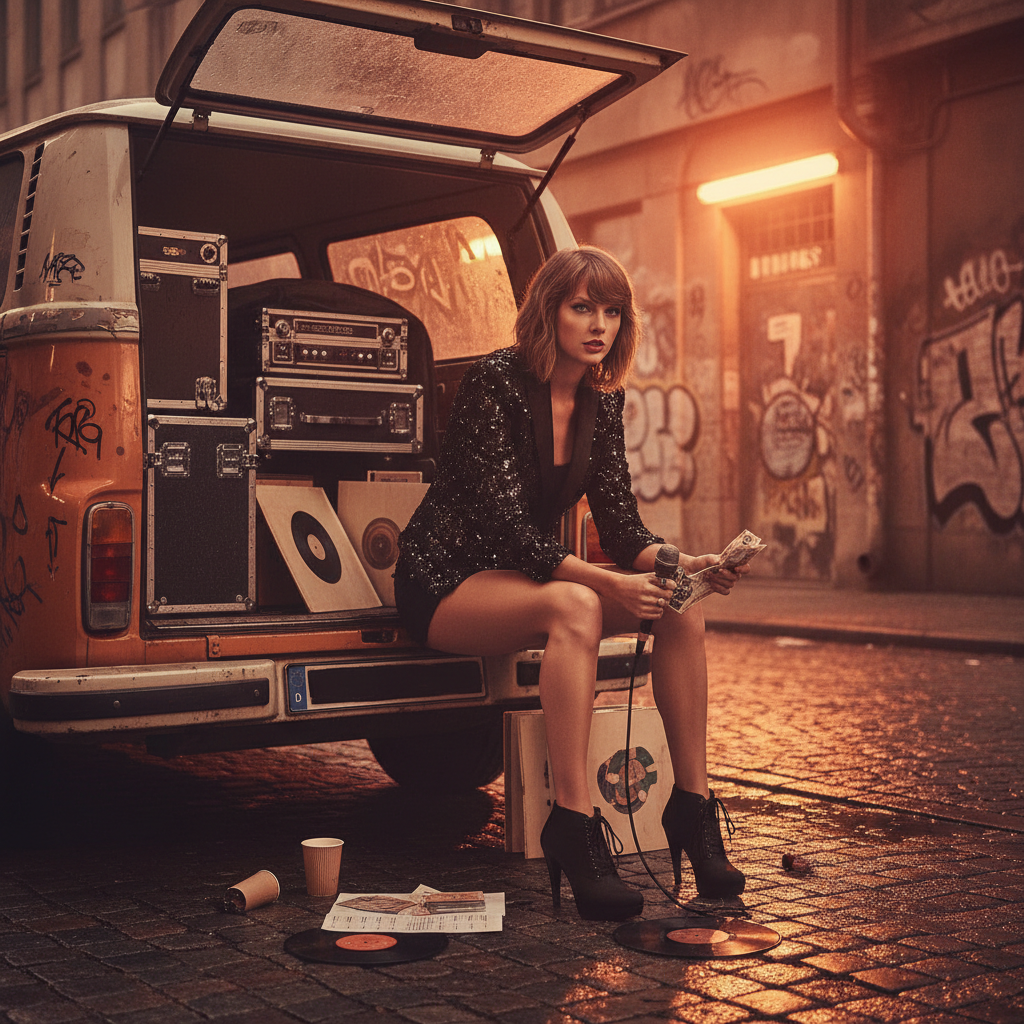 Por qué Taylor Swift es la excepción y tu artista favorita está a un neumático pinchado de la bancarrota