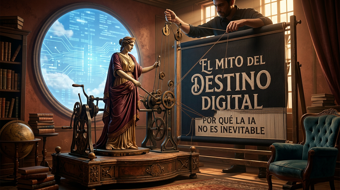 El mito del destino digital: por qué la IA no es inevitable