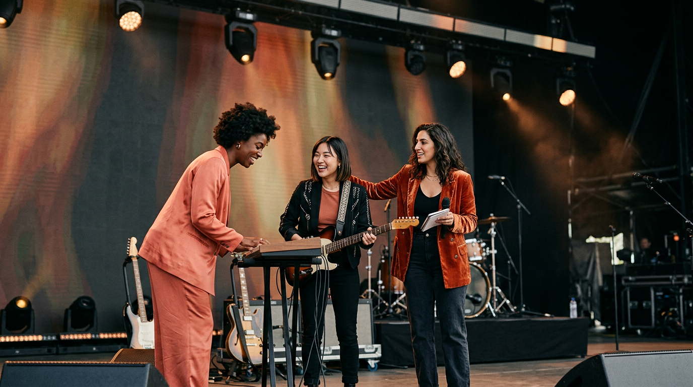 El adiós al ego en el escenario: Por qué SZA, Waxahatchee y las nuevas líderes de la música prefieren facturar en equipo