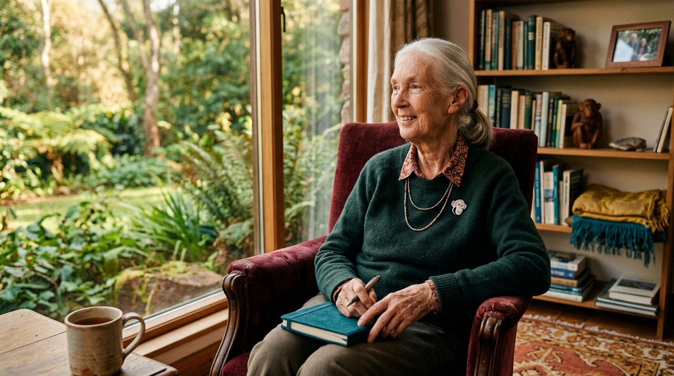 La ciencia de Jane Goodall: por qué la esperanza es músculo y no suerte