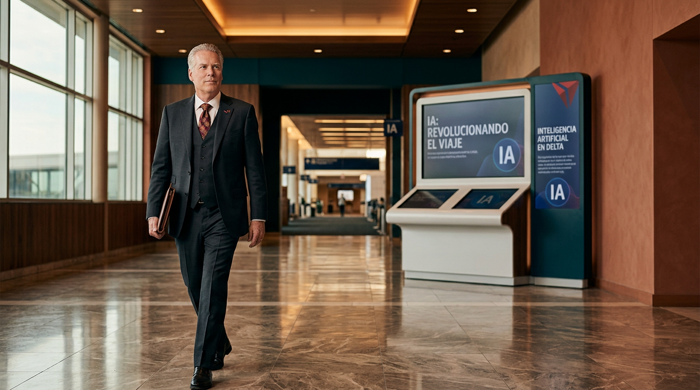 El CEO de Delta no dice "IA": la estrategia para liderar sin miedo