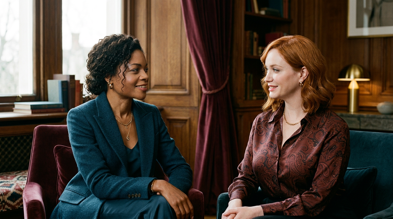 Naomie Harris y Christina Hendricks: el precio de ser mujer y poderosa