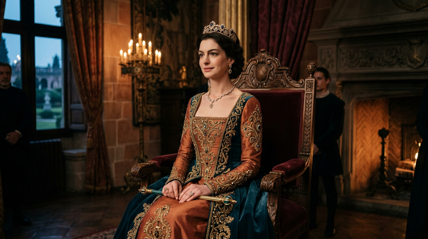 Anne Hathaway y el retorno de la reina que no pidió permiso
