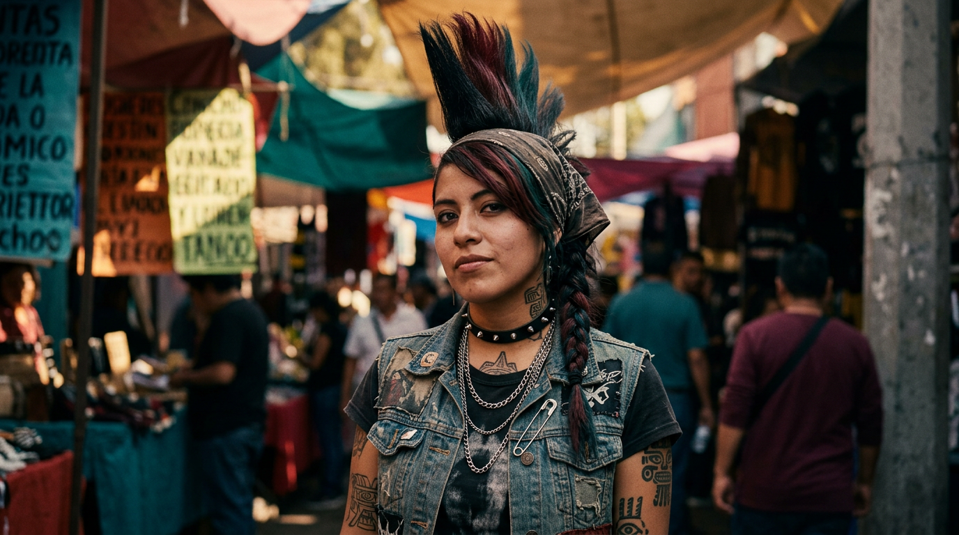 El grito de los punks indígenas que sacuden la Ciudad de México