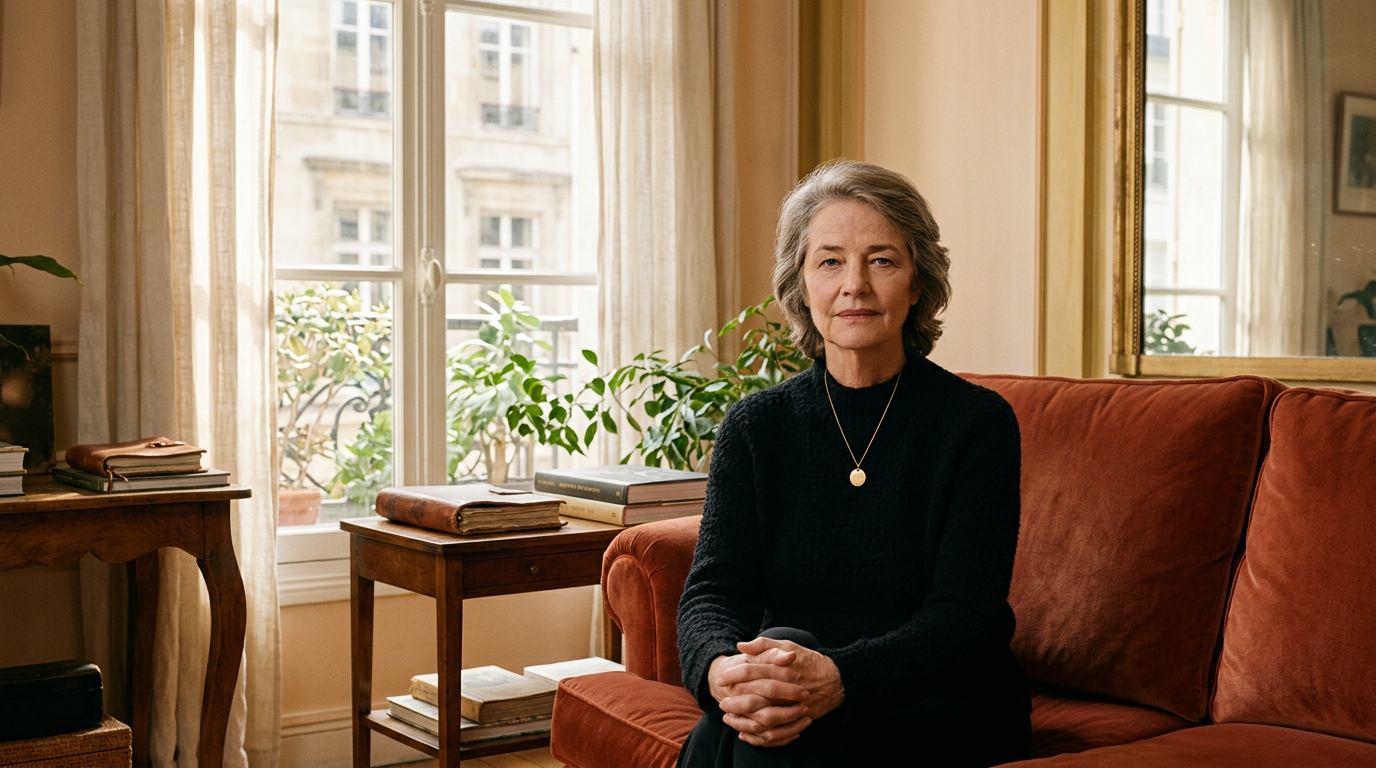 Charlotte Rampling revela por qué el silencio es el arma más poderosa de una actriz frente a la cámara