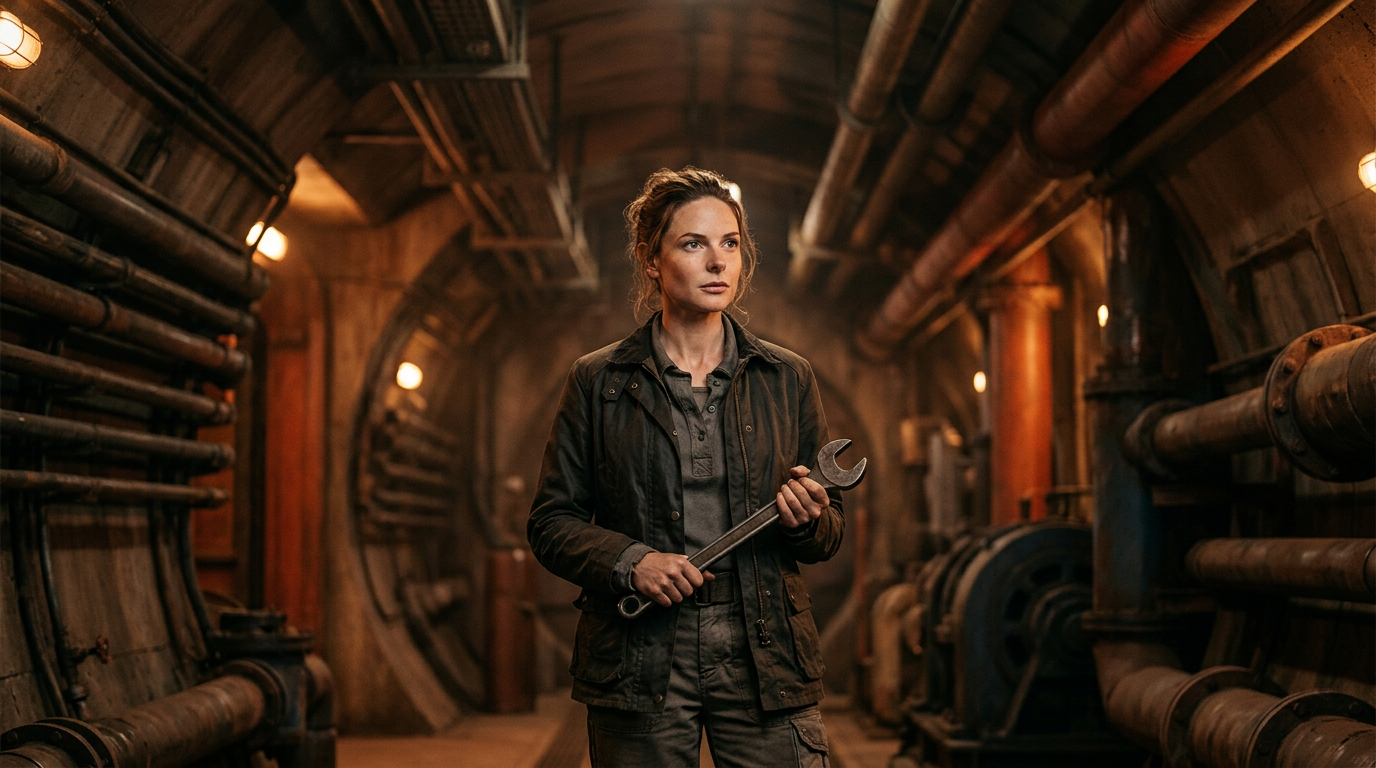 El búnker de cristal: Cómo Rebecca Ferguson tomó el mando de 'Silo' para demoler los clichés de la ciencia ficción